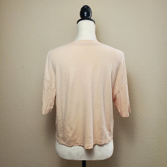 Everlane Vintage Henley Hemp Tee Small - Picture 3 of 7